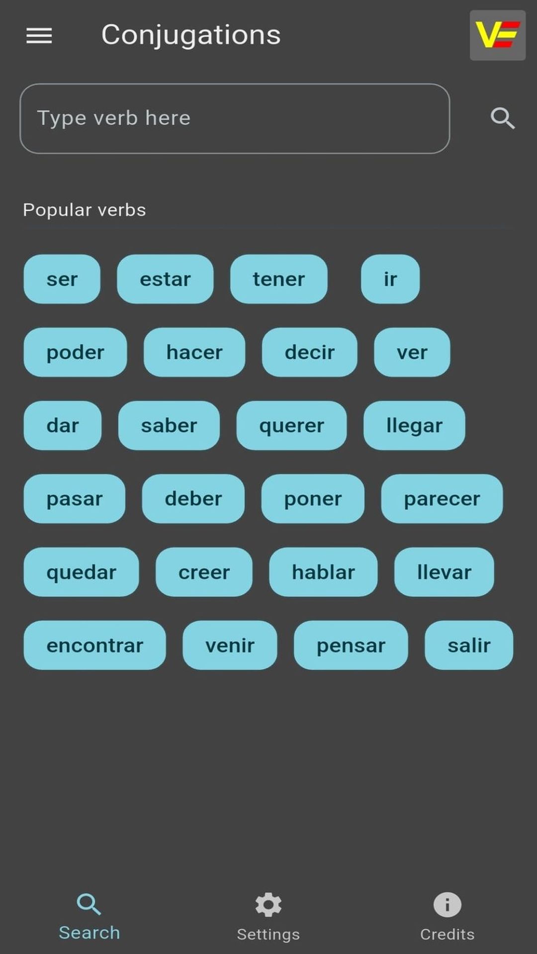 Tense filters